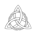 croix noeud celtique motif thermocollant