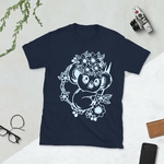 koala fleurs motif thermocollant tee shirt