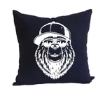 ours casquette motif thermocollant coussin