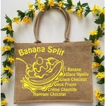 recette banana split motif thermocollant sac - Copie