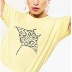 raie collection tatau t-shirt femme