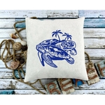 Tortues Plongeur Motif Thermocollant coussin