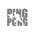 ping pong motif thermocollant