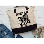 avatar motif thermocollant sac shopping