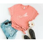 Papillon qui vole motif thermocollant flex textile t-shirt femme homme enfant soldes