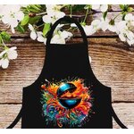 barbecue couleurs impression dtf lfex textile tablier cuisine BBQ