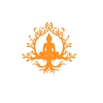 zen arbre yoga motif thermocollant flex textile