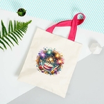 gâteau anniversaire feu dartifice impression dtf flex textile sac shopping plage femme enfant homme mariage fête
