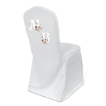 alphabet mariage alliances fleurs coeurs transfert thermocollant flex textile couvre siège bagues anneaux tissu voile