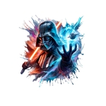 Dark Vador Star Wars Transfert Thermocollant