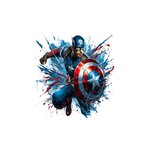 captain americ avenger transfert thermocollant