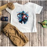 captain americ avenger transfert thermocollant t-shirt enfant homme femme bébé marvel