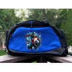 captain americ avenger transfert thermocollant sac sport tissu sphopping plage t-shirt enfant homme femme bébé marvel