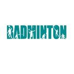 badminton motif thermocollant flex textile