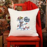 Bonhomme Neige Boule Merry Christmas2
