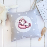 Licorne Dort Coussin2
