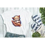 Bébé Chat Dort Mains1