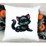 Chat Noir Allongé2