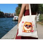 Chien Spitz Coeurs2