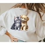 Chat Chien Assis1