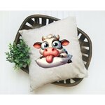 Vache Langue Oreiller2