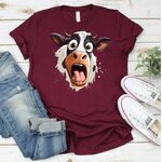 Vache Etonnée Humour1