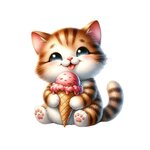 chat glace transfert thermocollant impression dtf flex textile