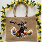 Cerf Bois Fleurs2