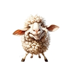 mouton sourire transfert thermocollant impression dtf flex textile