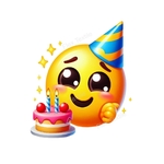 emoji anniversaire transfert thermocollant impression dtf flex textile