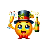 emoji célébration transfert thermocollant impression dtf flex textile