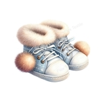 chaussures bébé garçon transfert thermocollant impression dtf flex textile