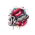 be mine bouche transfert thermocollant impression dtf flex textile