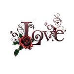 love rose transfert thermocollant impression dtf flex textile