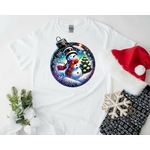 Boule Noël Bonhomme Neige1