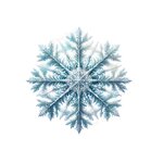 gros flocon neige transfert thermocollant impression dtf flex textile