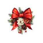 noeud sapin pomme pin transfert thermocollant impression dtf