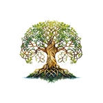 arbre zen celtique transfert thermocollant impression dtf flex textile