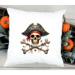 Crâne Chapeau Pirate2
