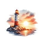 phare soleil transfert thermocollant impression dtf flex textile