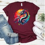 Dragon Cercle Couleurs1
