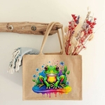 Grenouille Couleurs Fleurs2