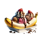 banana split transfert thermocollant impression dtf flex textile