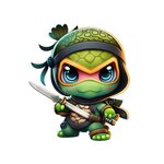 tortue ninja transfert thermocollant impression dtf lfex textile