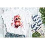 Hibou Coeurs1
