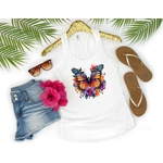 Joli Papillon Fleurs1