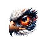 regard aigle oeil transfrt thermocollant impression dtf flex textile