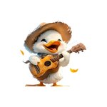 canard guitare transfert thermocollant impression dtf flex textile