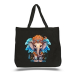 Eléphant Coiffe Plumes2