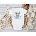 Eléphant Welcome Baby Garçon1